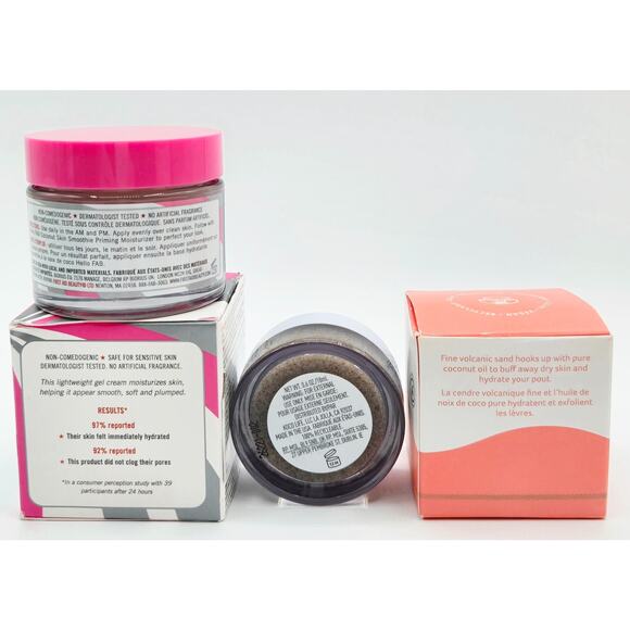 7First Aid Beauty Hello FAB Coconut Water Cream 1.7 oz & Kopari Lip Scrubby .6oz - Picture 3 of 6
